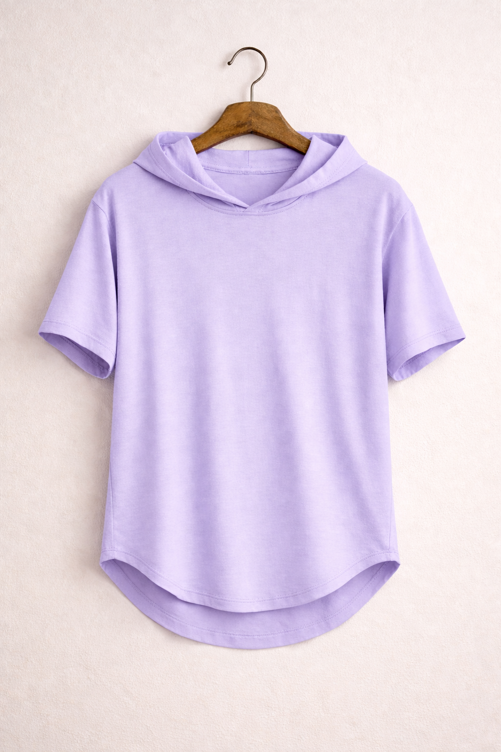 Boys Hood Tee in Lavender