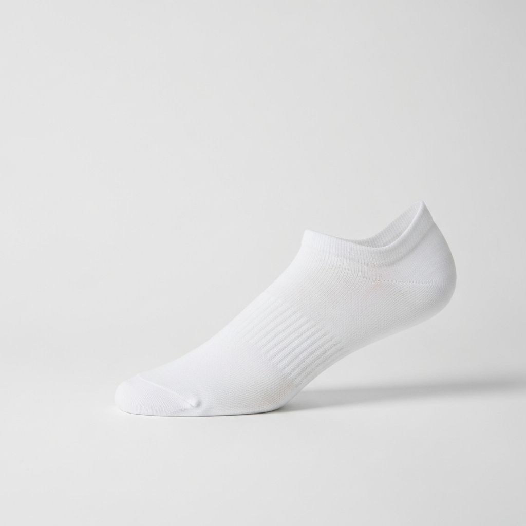 Boys Super Low Cut in Snow White